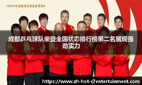 成都乒乓球队荣登全国状态排行榜第二名展现强劲实力