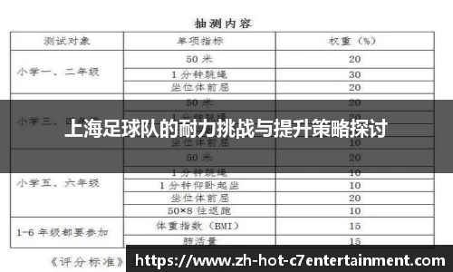 上海足球队的耐力挑战与提升策略探讨